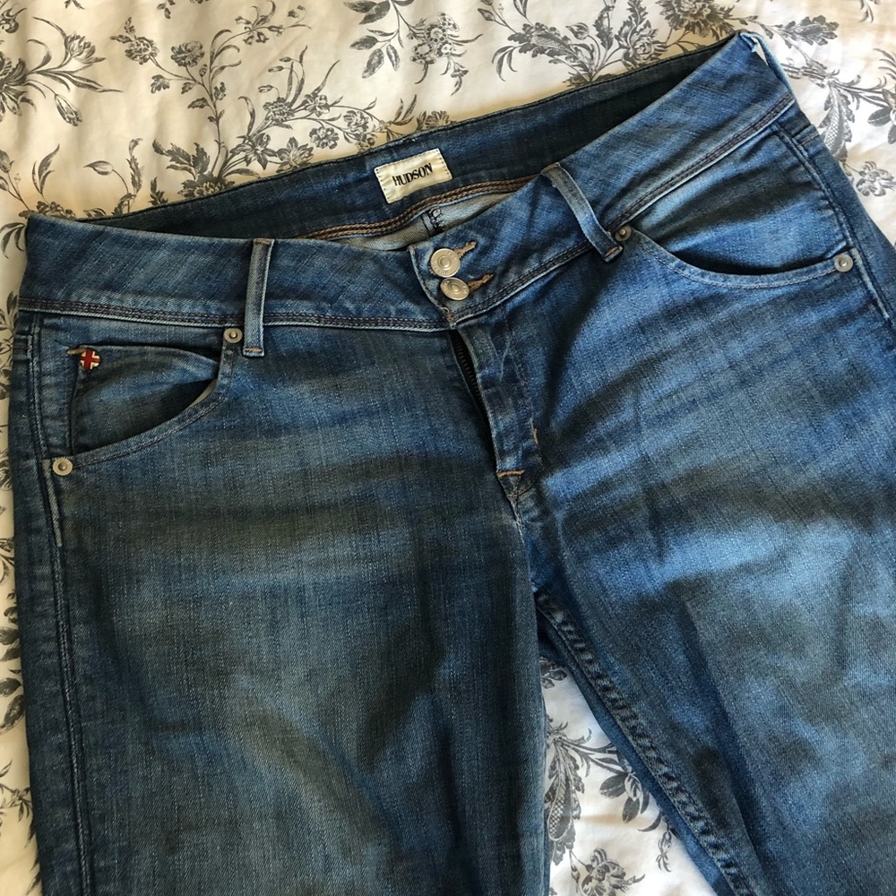 Hudson Jeans Collin Flap Skinny Ankle 28